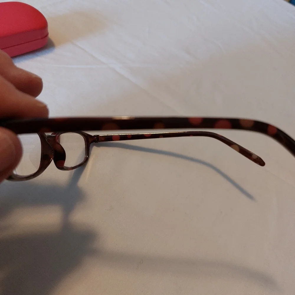 Cute Polka Dot Reading Glasses + 2.5